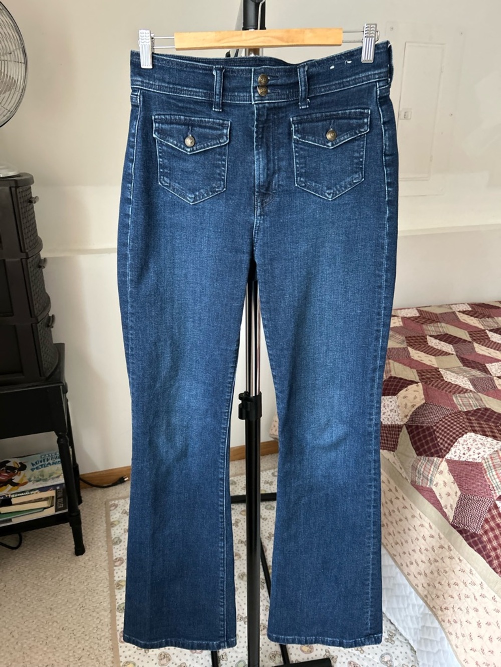 Gap 70’s Flare High Rise Jeans 29 8 Tall